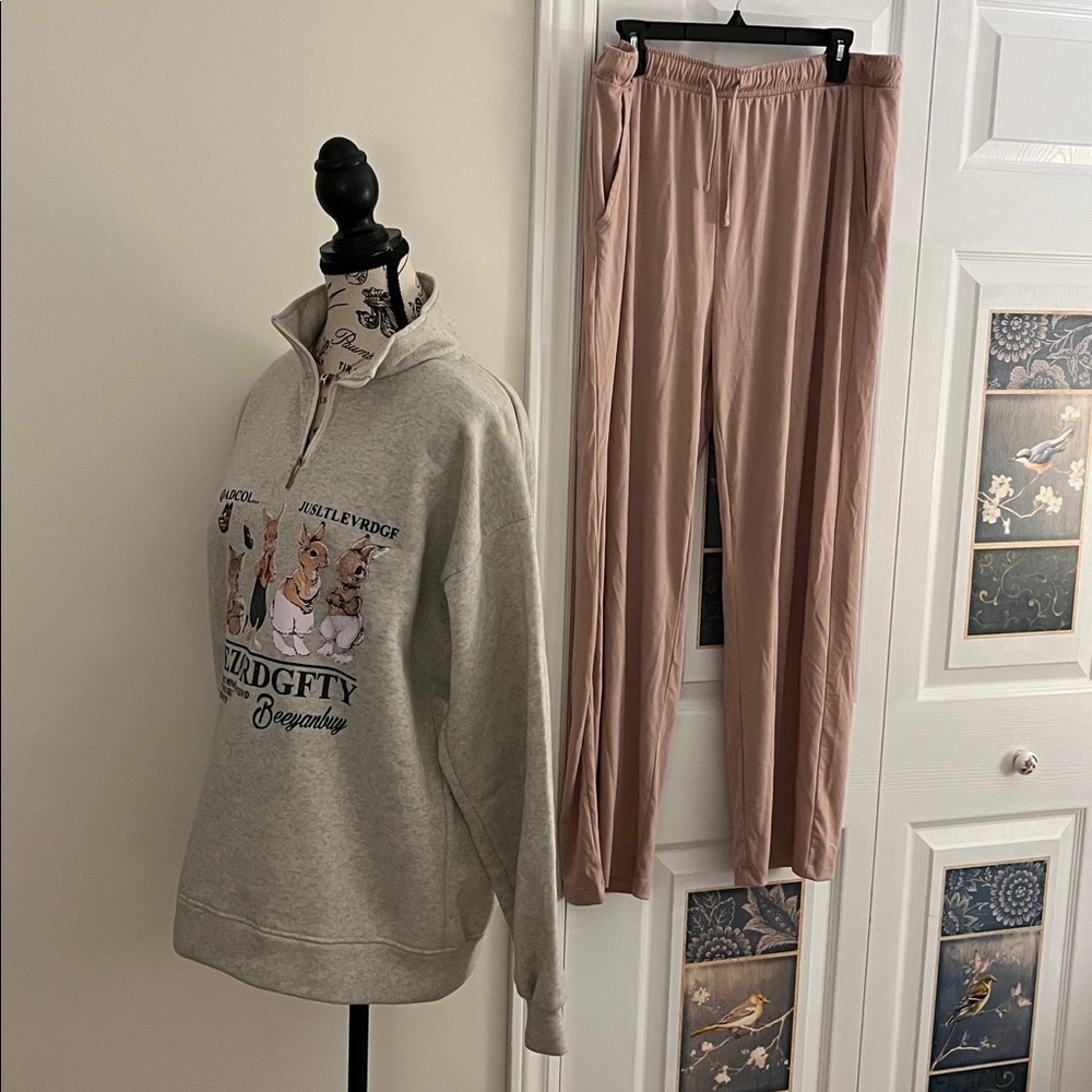🍎Gray Women's Sweatshirt - Picture 4 of 10